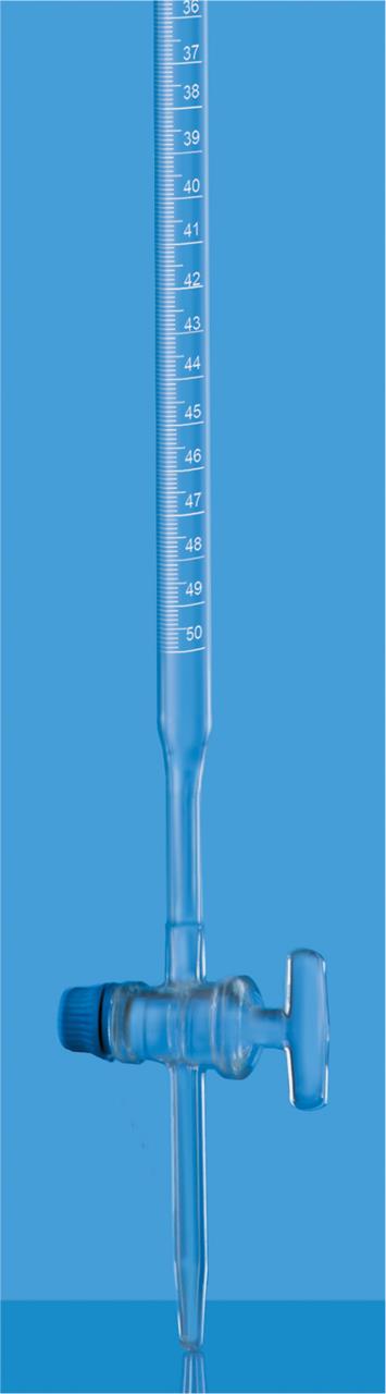 laboratory glass burette