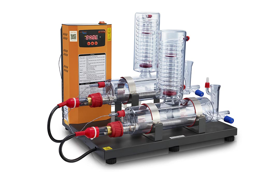 water distillation unit for laboratories